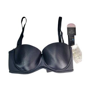 QT Intimates Shape-Holding Bra – Strapless Convertible – Size 32DDD – NWT